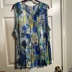 Sleeveless blouse